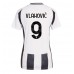 Maillot de foot Juventus Dusan Vlahovic #9 Domicile vêtements Femmes 2024-25 Manches Courtes